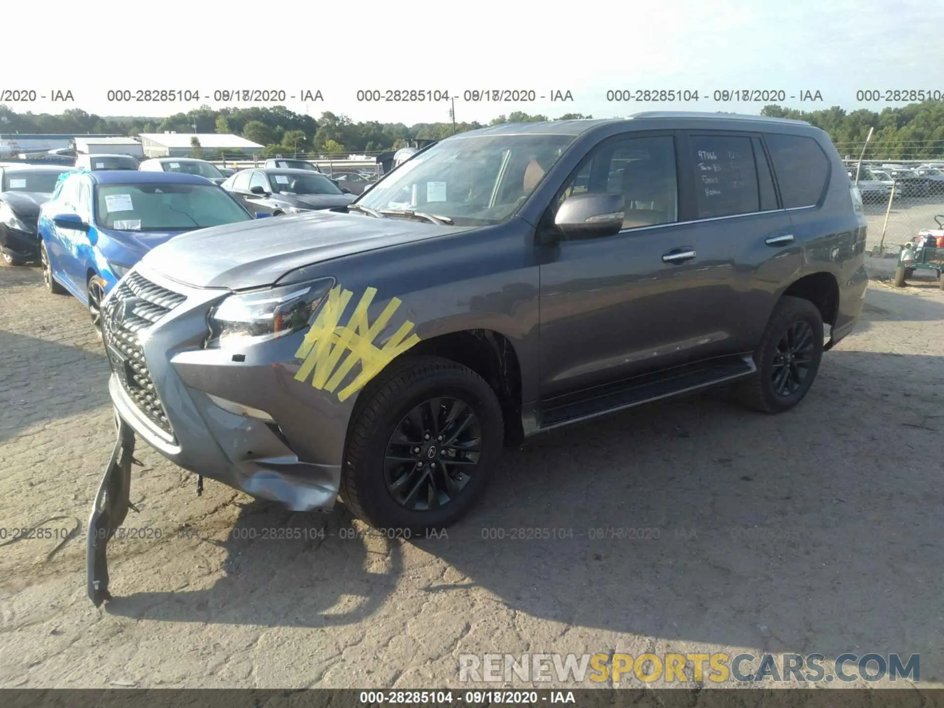 13 Фотография поврежденного автомобиля JTJAM7BX5L5261933 LEXUS GX 2020