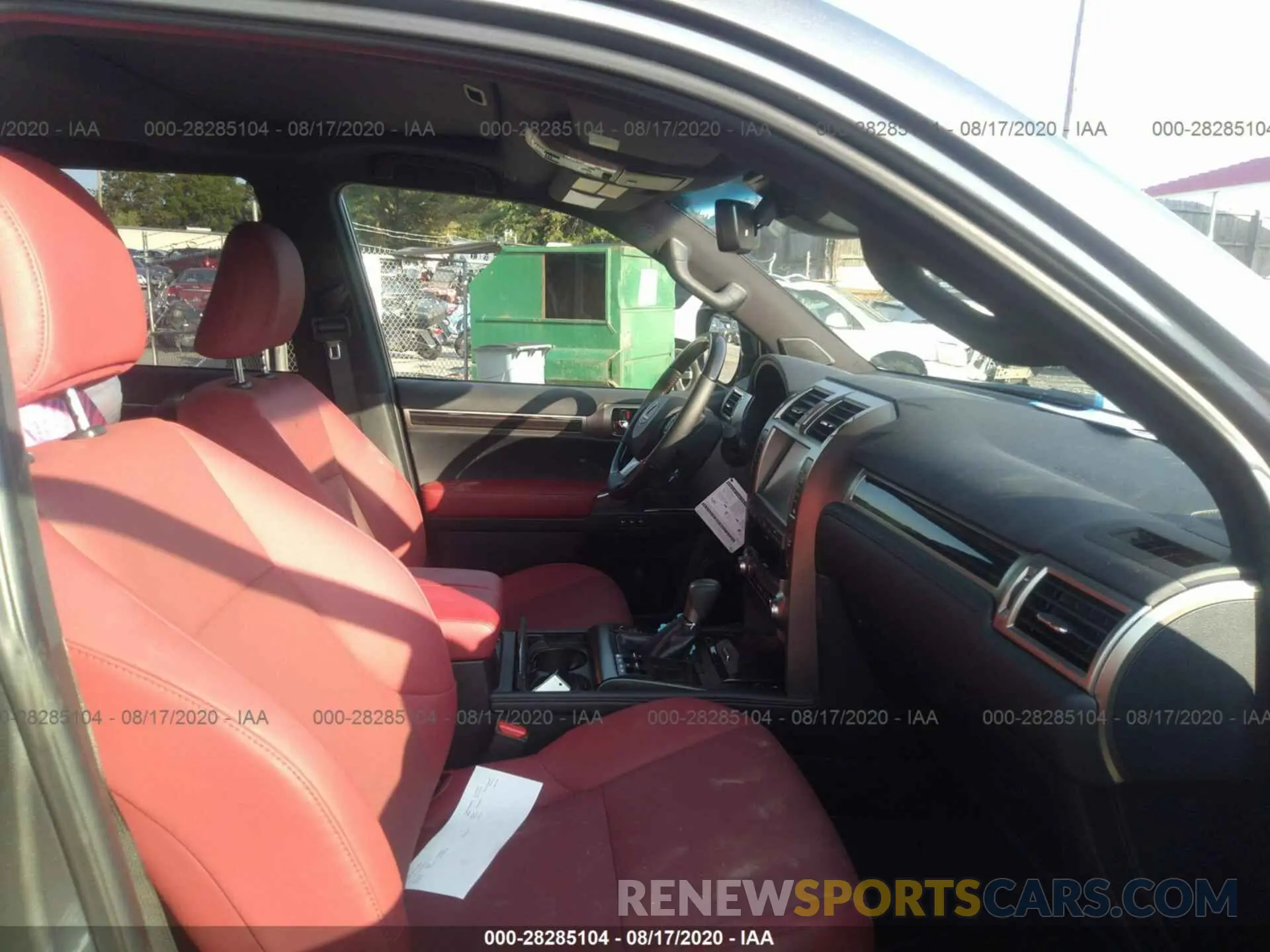 5 Фотография поврежденного автомобиля JTJAM7BX5L5261933 LEXUS GX 2020