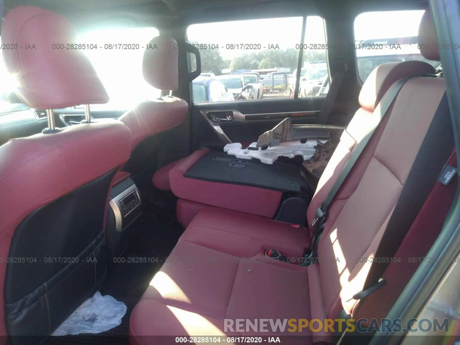 8 Фотография поврежденного автомобиля JTJAM7BX5L5261933 LEXUS GX 2020