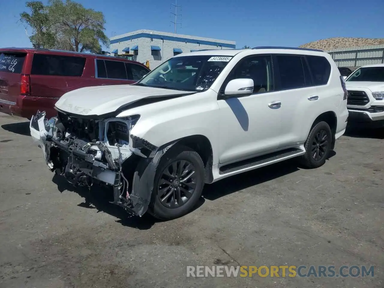 1 Photograph of a damaged car JTJAM7BX5L5265092 LEXUS GX 2020