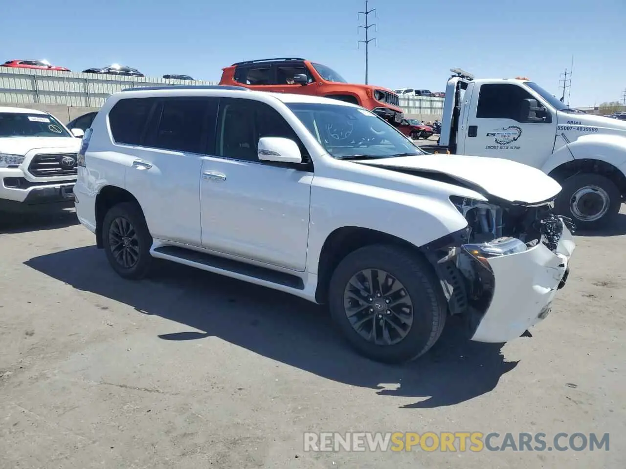 4 Photograph of a damaged car JTJAM7BX5L5265092 LEXUS GX 2020