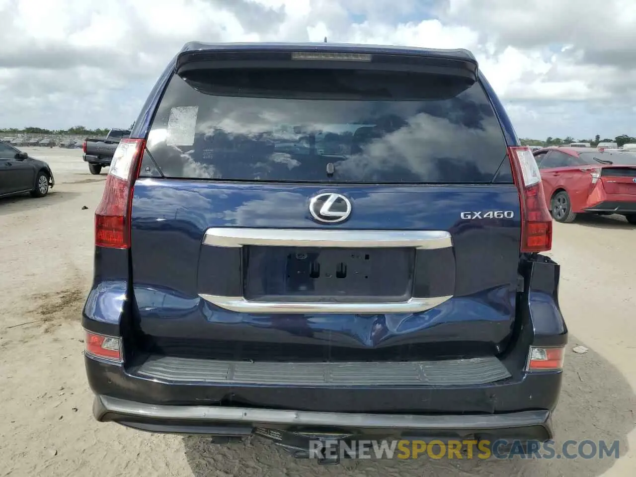 6 Фотография поврежденного автомобиля JTJAM7BX5L5265643 LEXUS GX 2020
