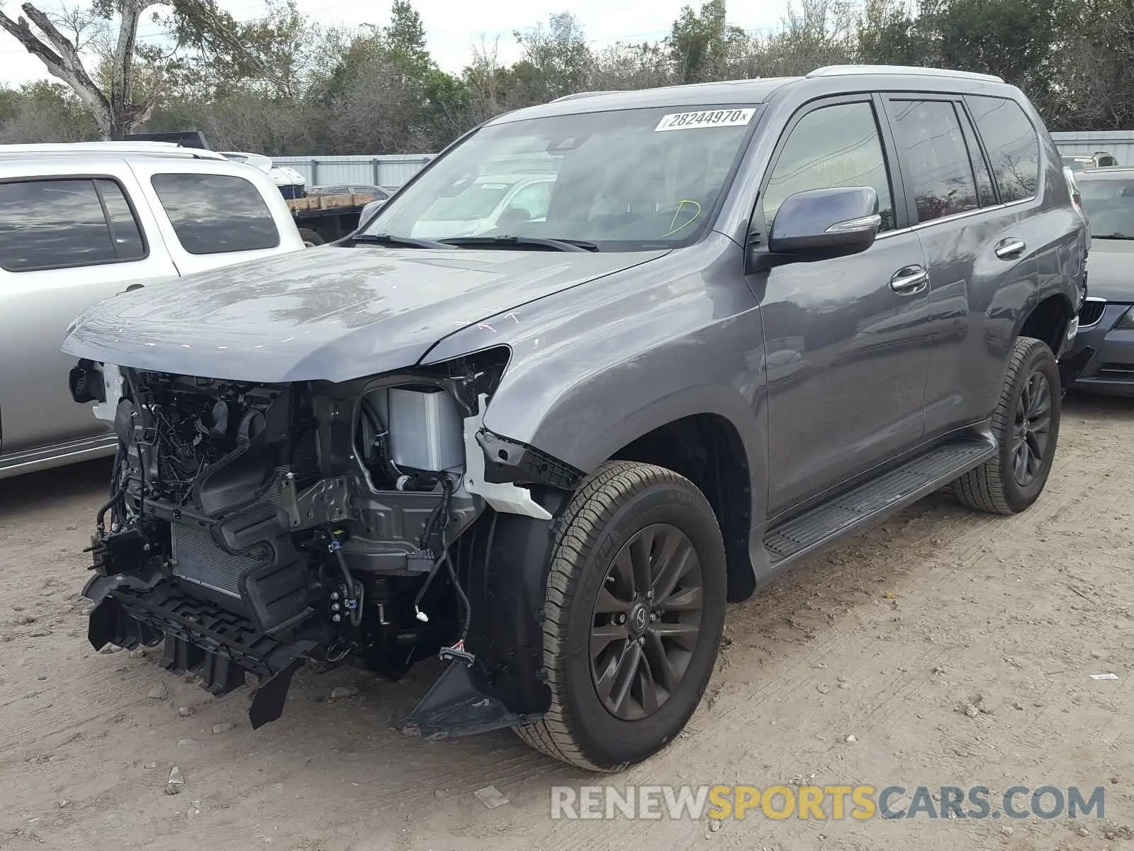 2 Photograph of a damaged car JTJAM7BX6L5242100 LEXUS GX 2020