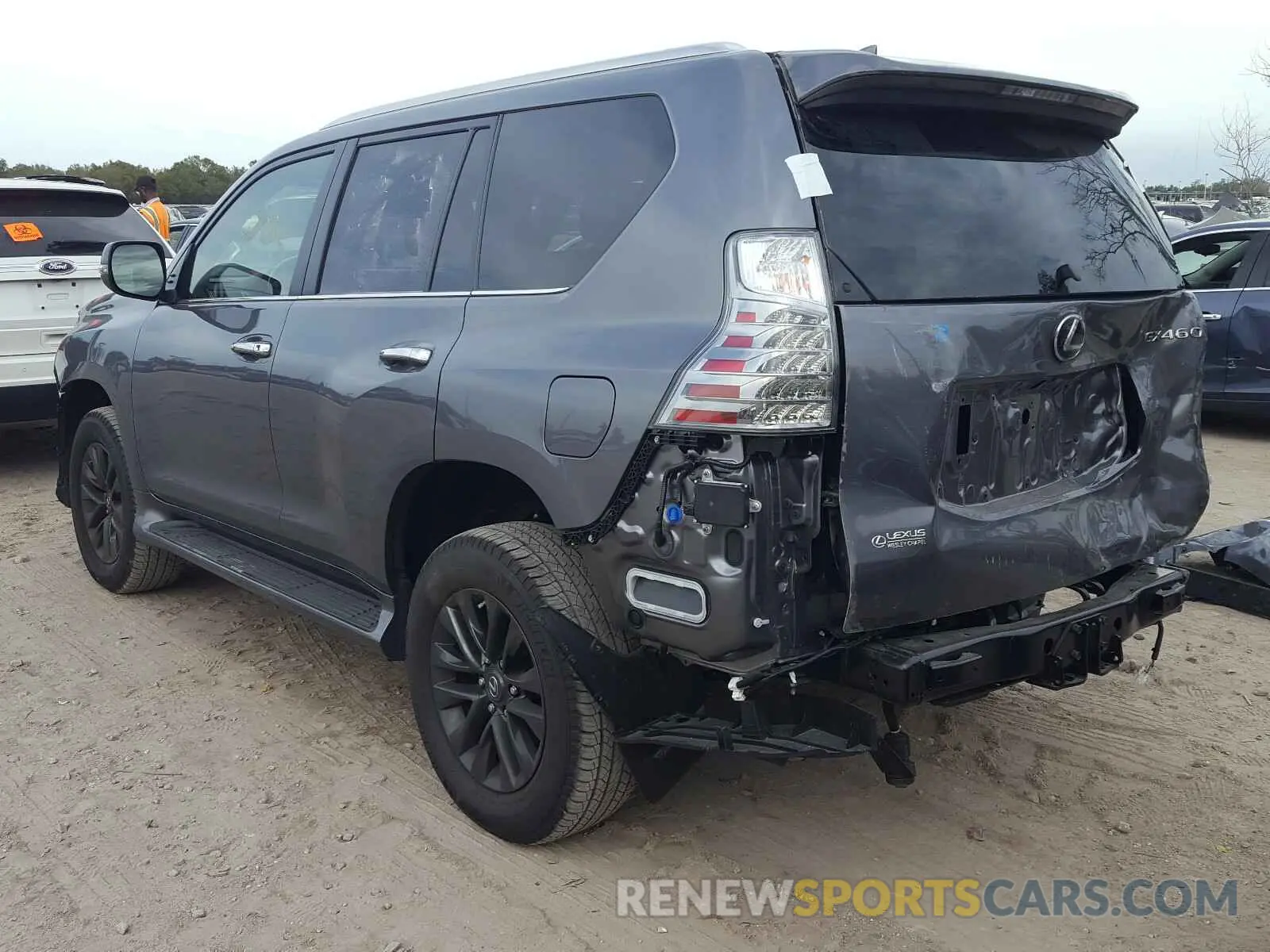 3 Photograph of a damaged car JTJAM7BX6L5242100 LEXUS GX 2020