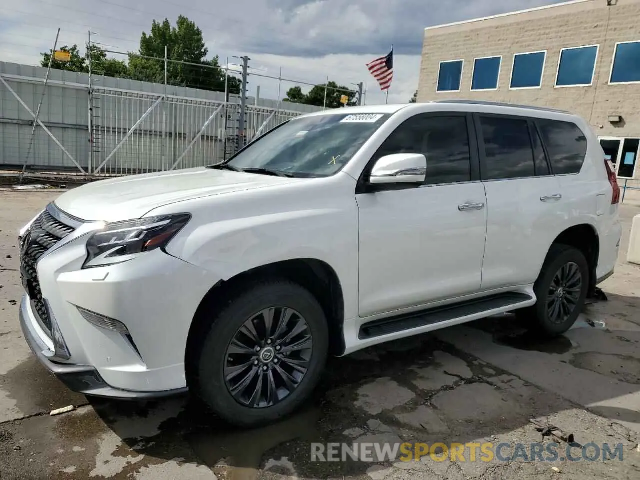 1 Photograph of a damaged car JTJAM7BX6L5266722 LEXUS GX 2020