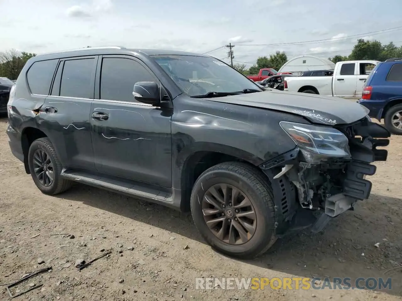 4 Фотография поврежденного автомобиля JTJAM7BX7L5259357 LEXUS GX 2020