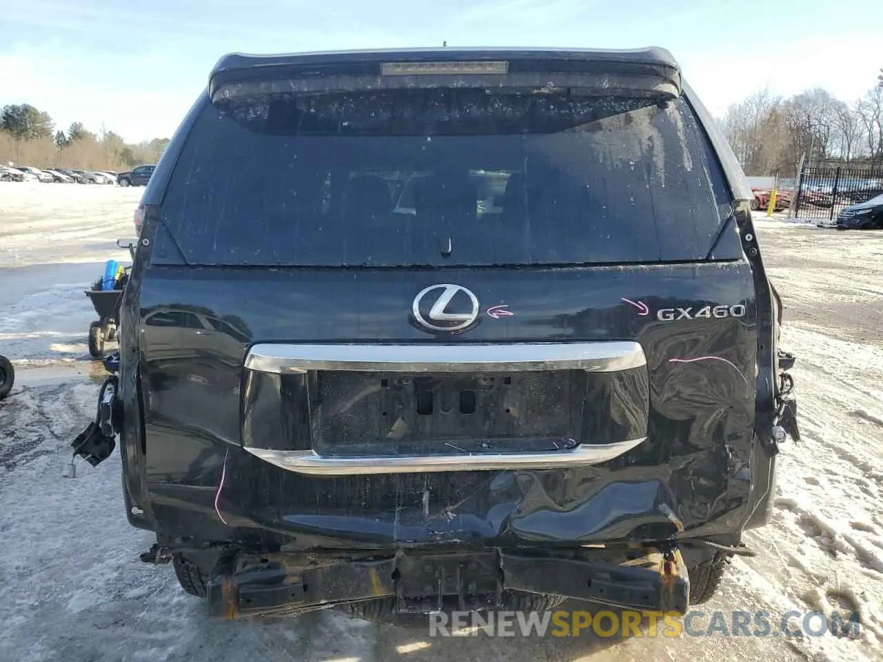 6 Фотография поврежденного автомобиля JTJAM7BX7L5260346 LEXUS GX 2020