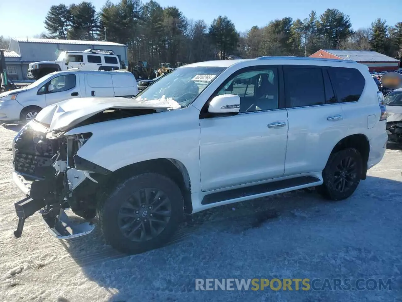 1 Photograph of a damaged car JTJAM7BX8L5244110 LEXUS GX 2020
