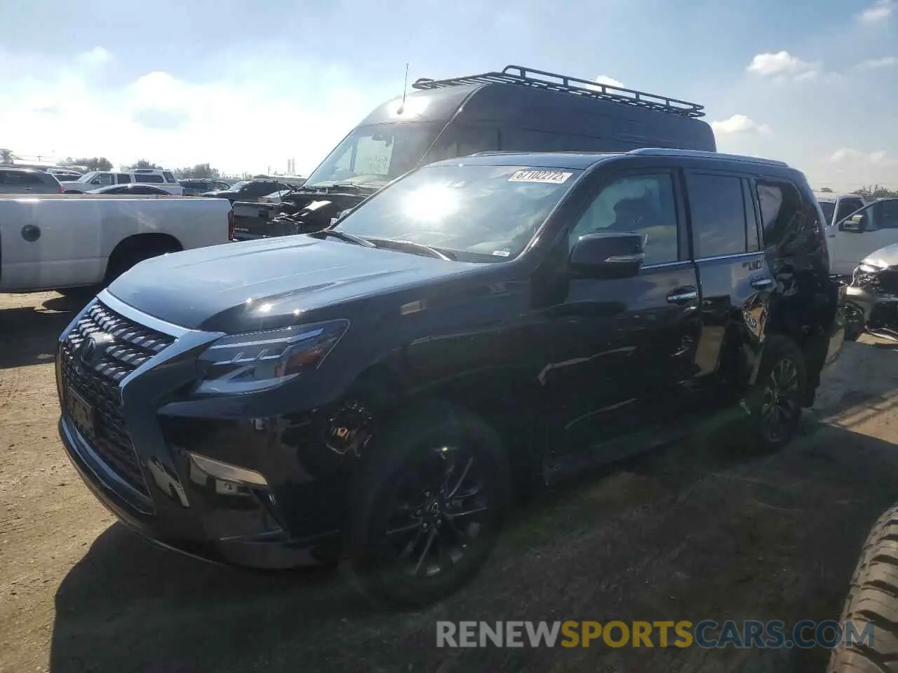 2 Фотография поврежденного автомобиля JTJAM7BX8L5249002 LEXUS GX 2020