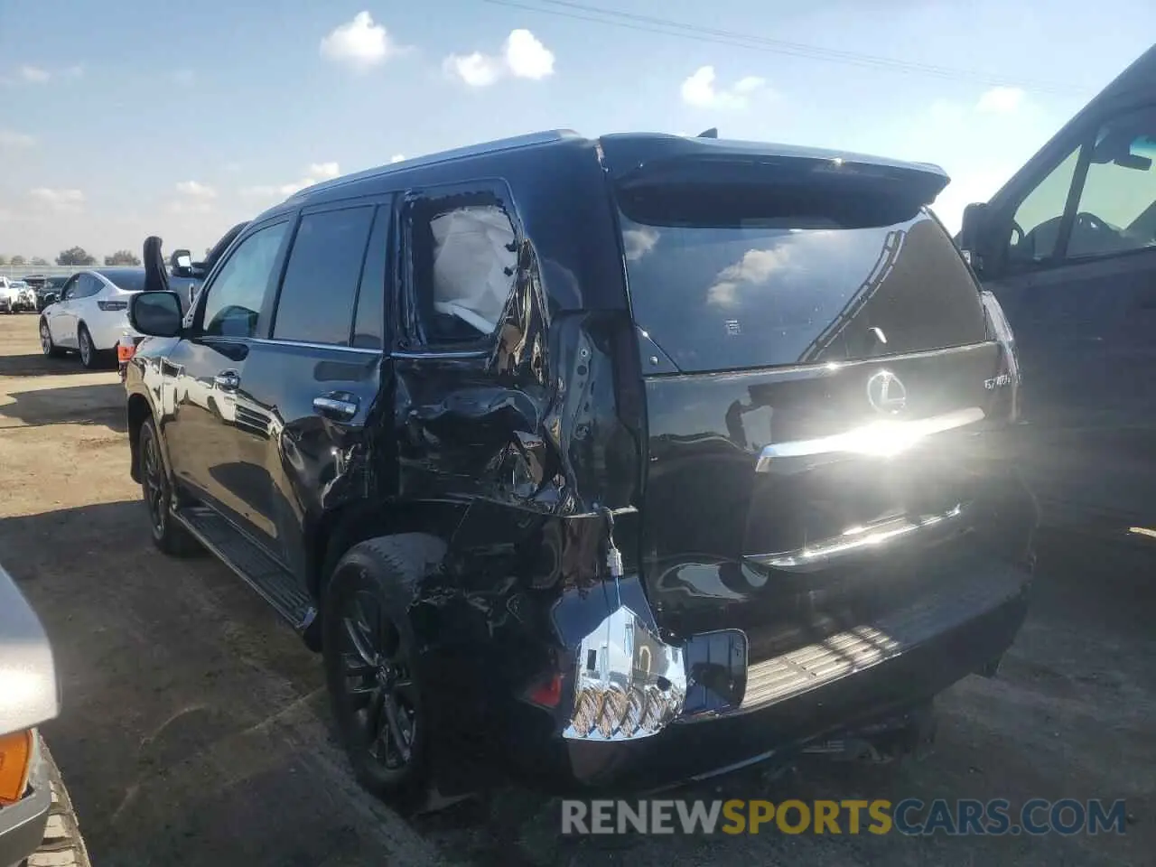 3 Фотография поврежденного автомобиля JTJAM7BX8L5249002 LEXUS GX 2020