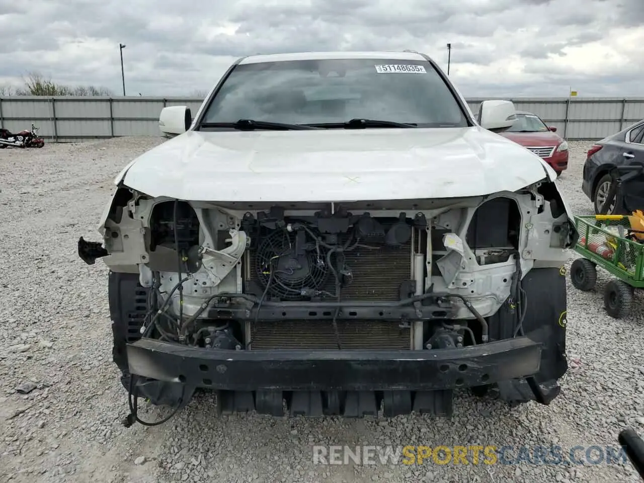 5 Photograph of a damaged car JTJAM7BX9L5255245 LEXUS GX 2020