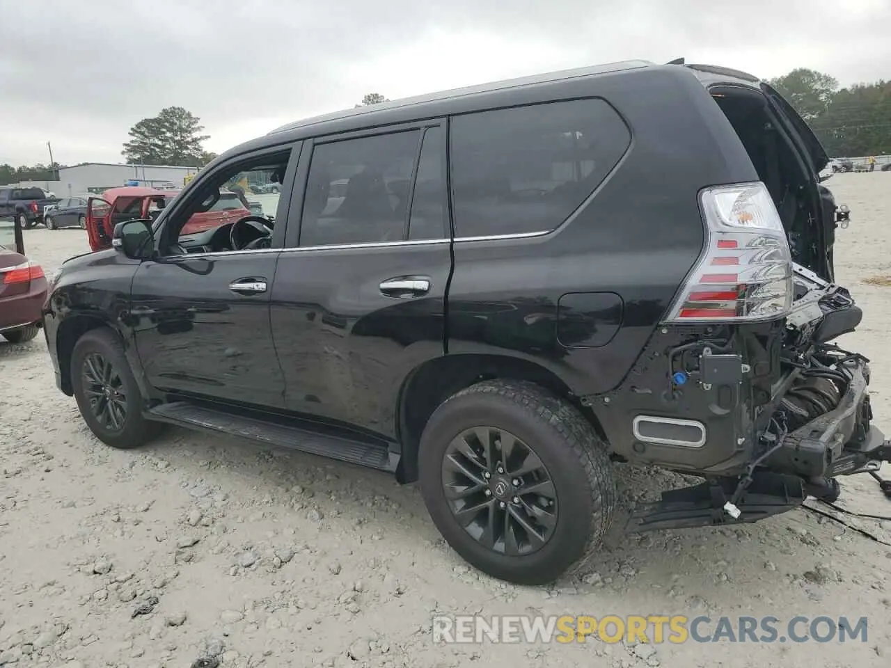 2 Фотография поврежденного автомобиля JTJAM7BX9L5263930 LEXUS GX 2020