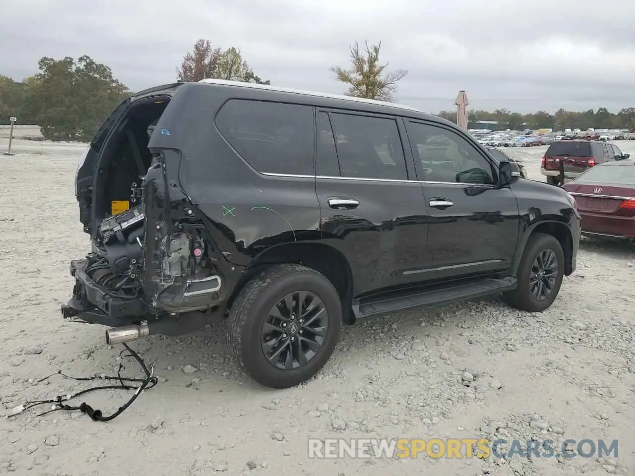 3 Фотография поврежденного автомобиля JTJAM7BX9L5263930 LEXUS GX 2020