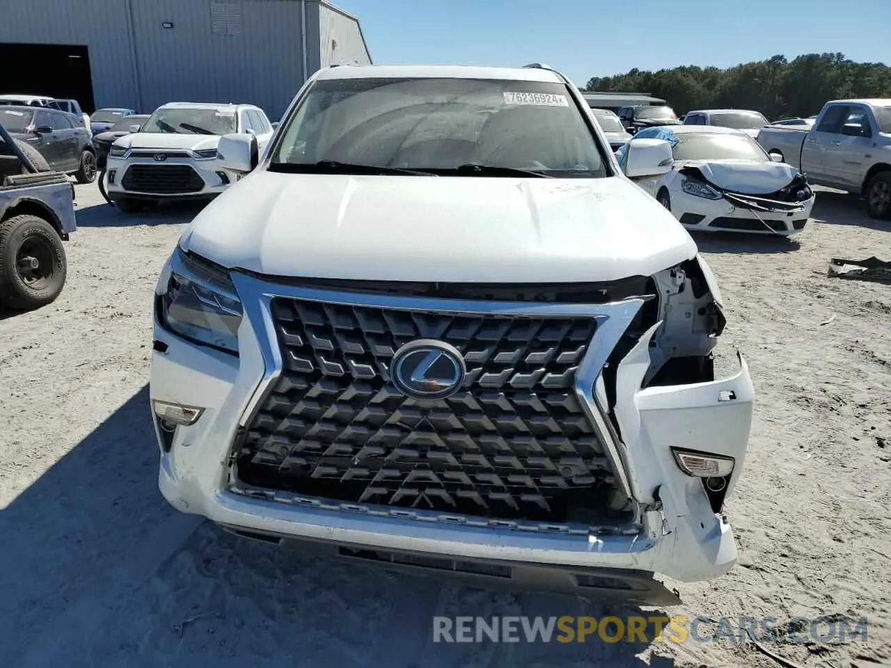 5 Фотография поврежденного автомобиля JTJAM7BXXL5244836 LEXUS GX 2020