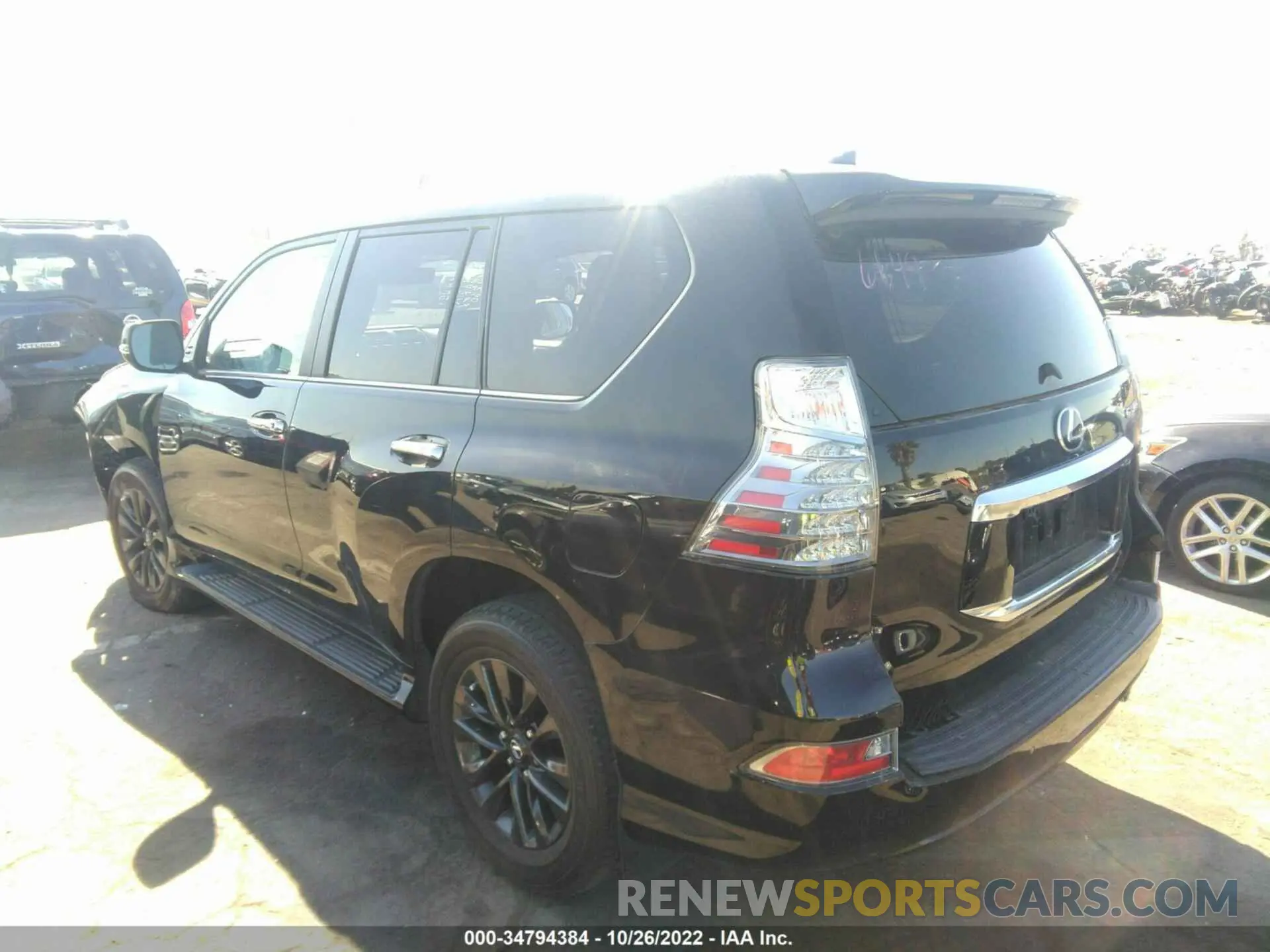3 Photograph of a damaged car JTJAM7BXXL5253486 LEXUS GX 2020