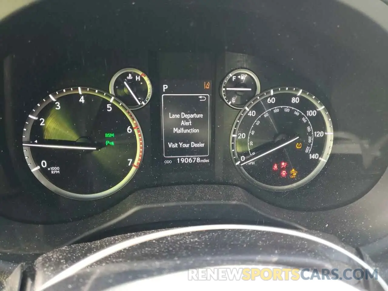 9 Фотография поврежденного автомобиля JTJAM7BXXL5260244 LEXUS GX 2020