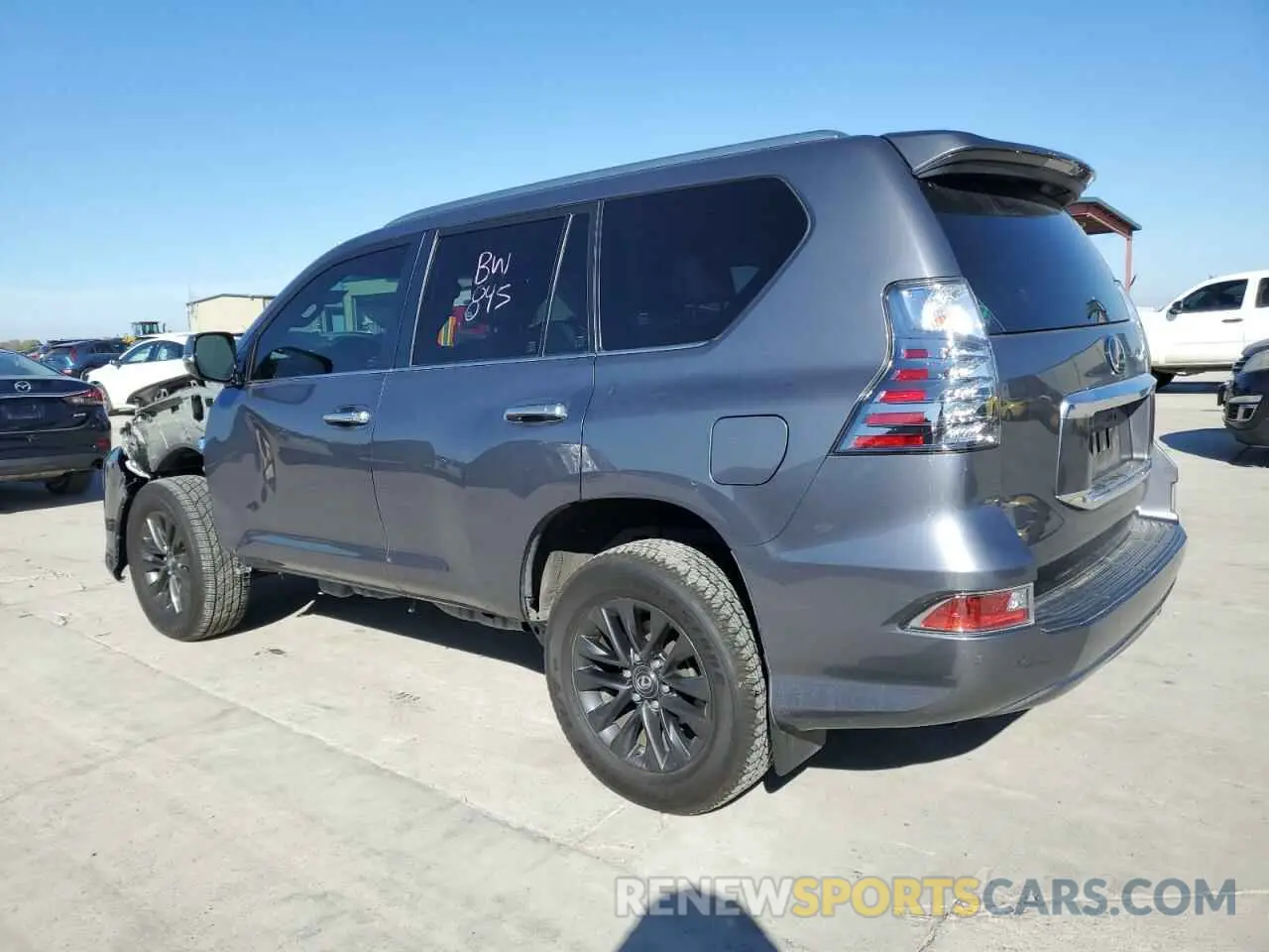 2 Фотография поврежденного автомобиля JTJAM7BXXL5263743 LEXUS GX 2020