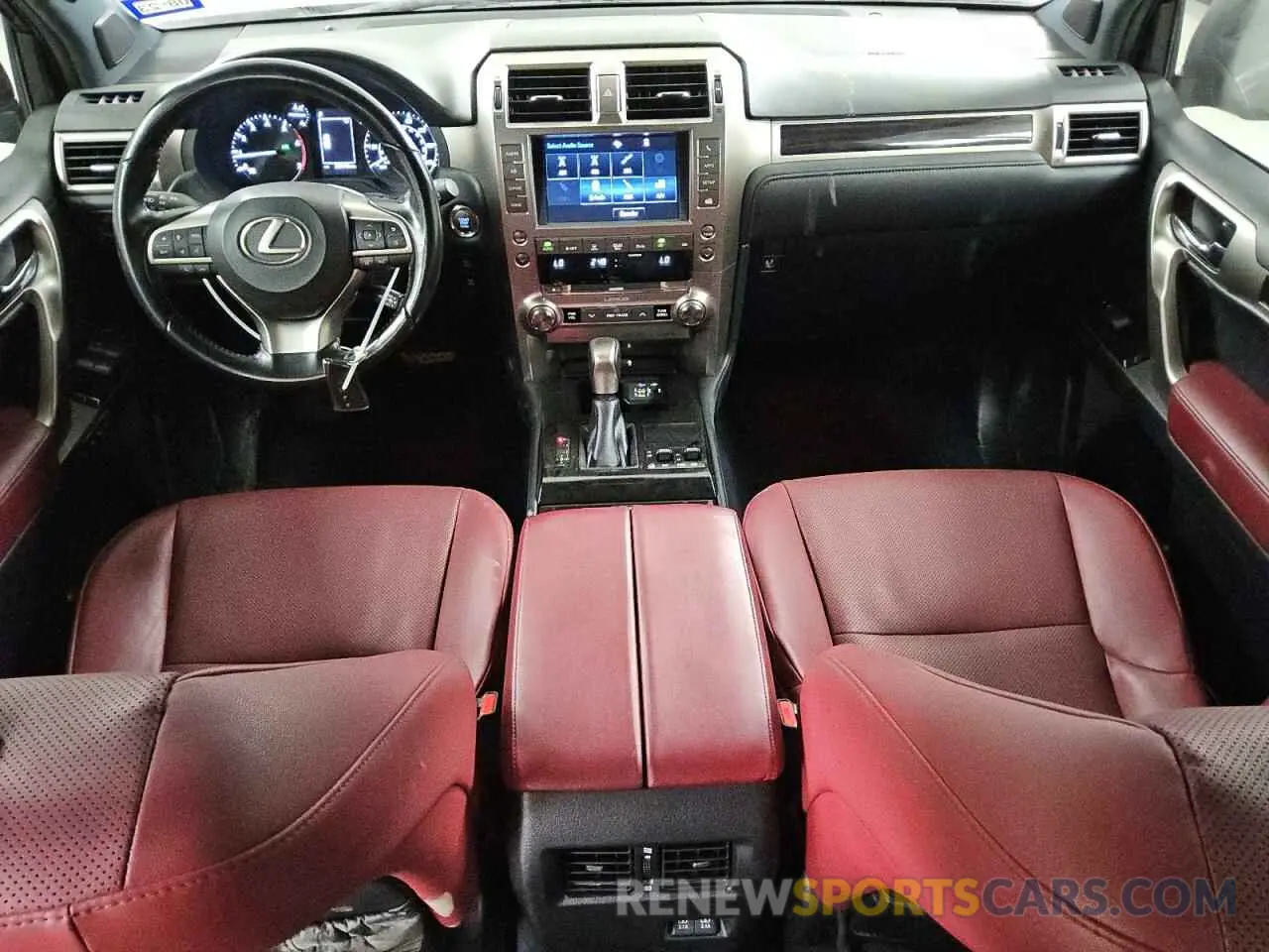 8 Фотография поврежденного автомобиля JTJBM7BX8L5257055 LEXUS GX 2020