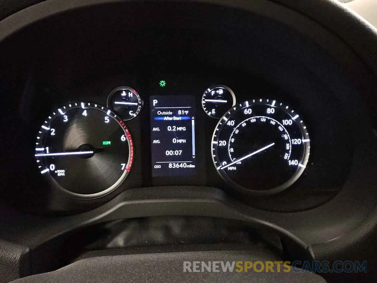 9 Фотография поврежденного автомобиля JTJBM7BX8L5257055 LEXUS GX 2020