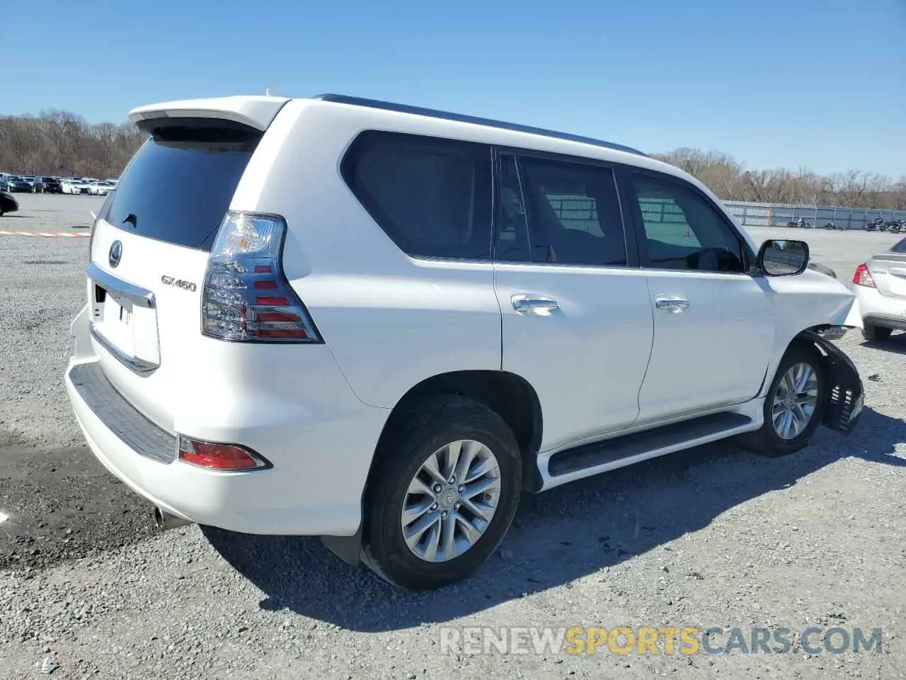 3 Фотография поврежденного автомобиля JTJBM7BX9L5267044 LEXUS GX 2020