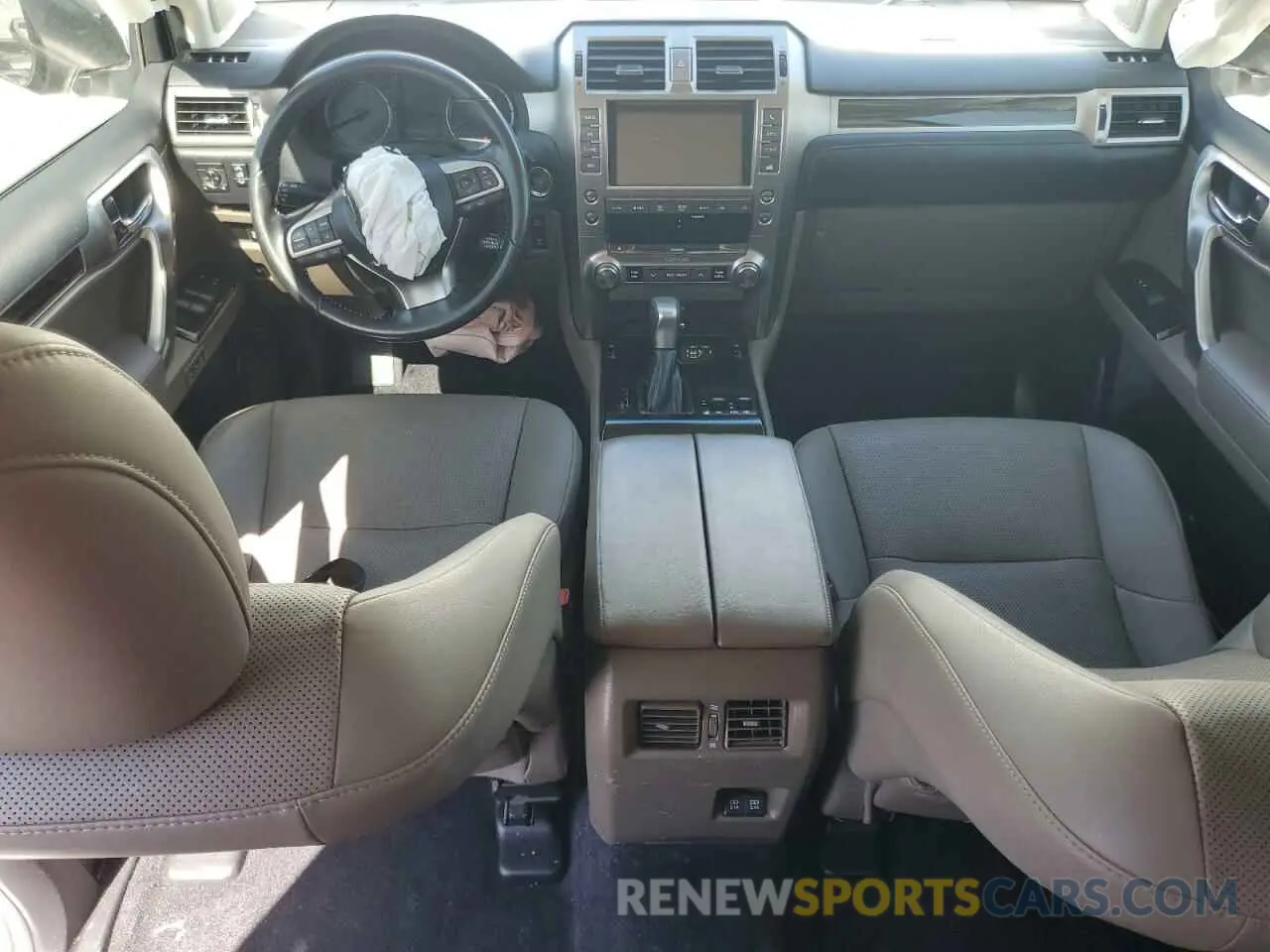 8 Фотография поврежденного автомобиля JTJBM7BX9L5267044 LEXUS GX 2020