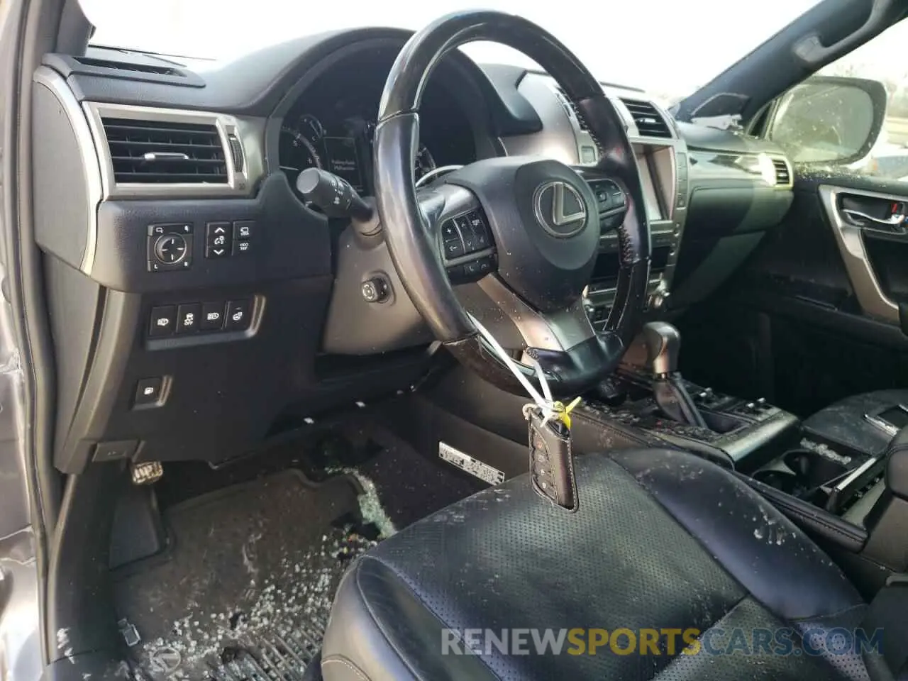 8 Photograph of a damaged car JTJGM7BX2L5248129 LEXUS GX 2020