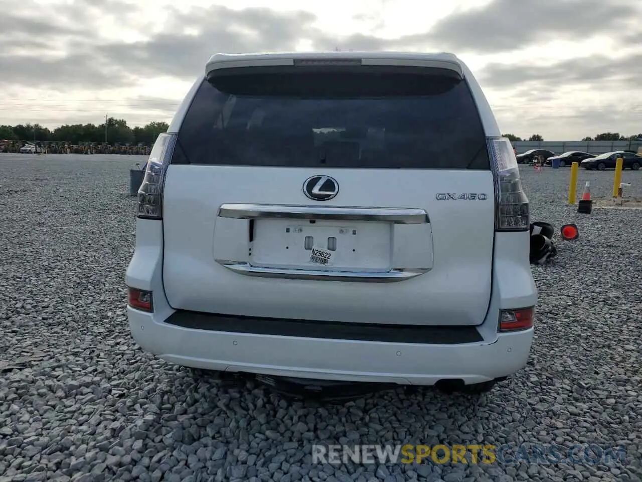 6 Фотография поврежденного автомобиля JTJGM7BX5L5264891 LEXUS GX 2020