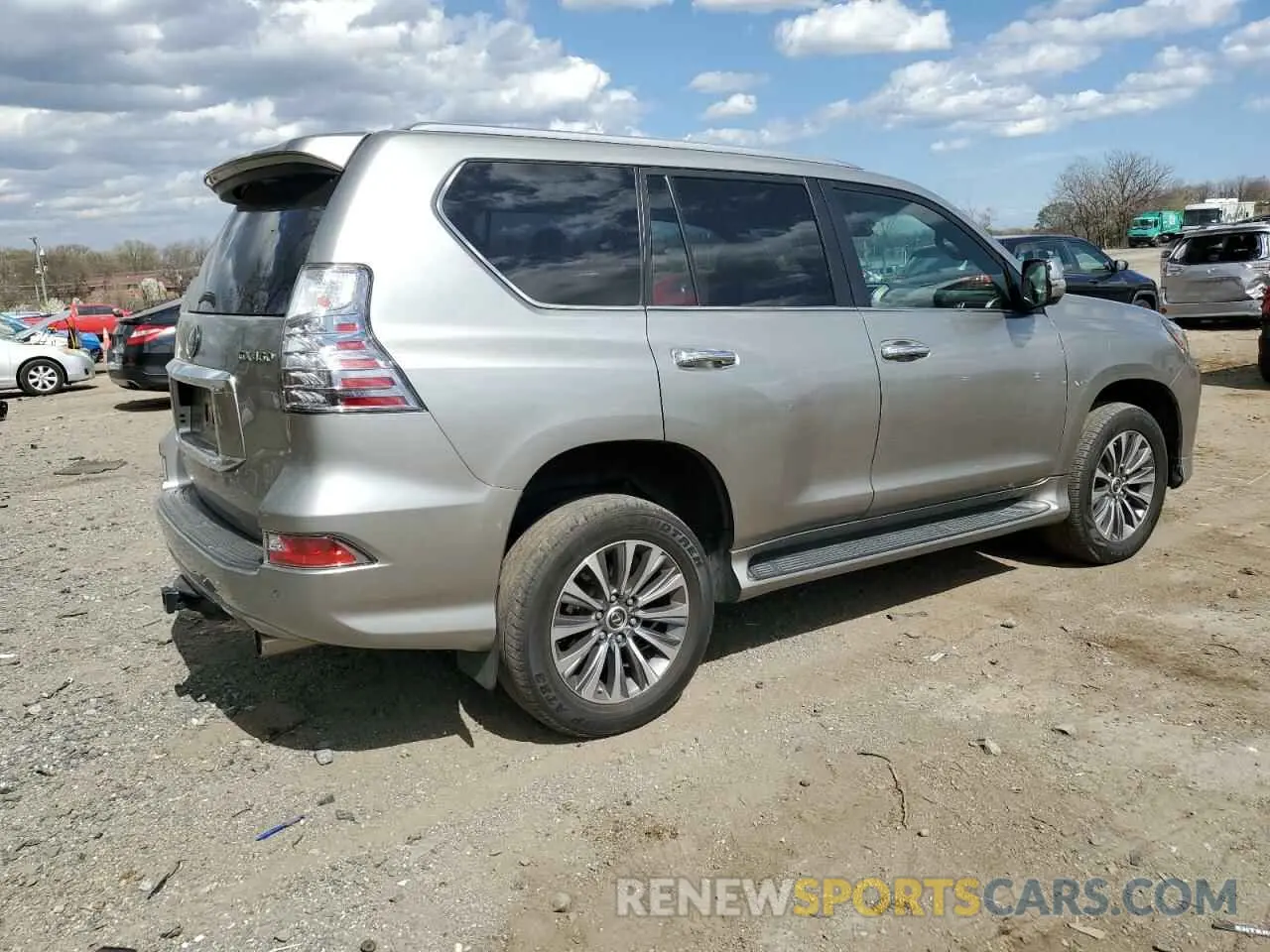 3 Photograph of a damaged car JTJGM7BX7L5250247 LEXUS GX 2020