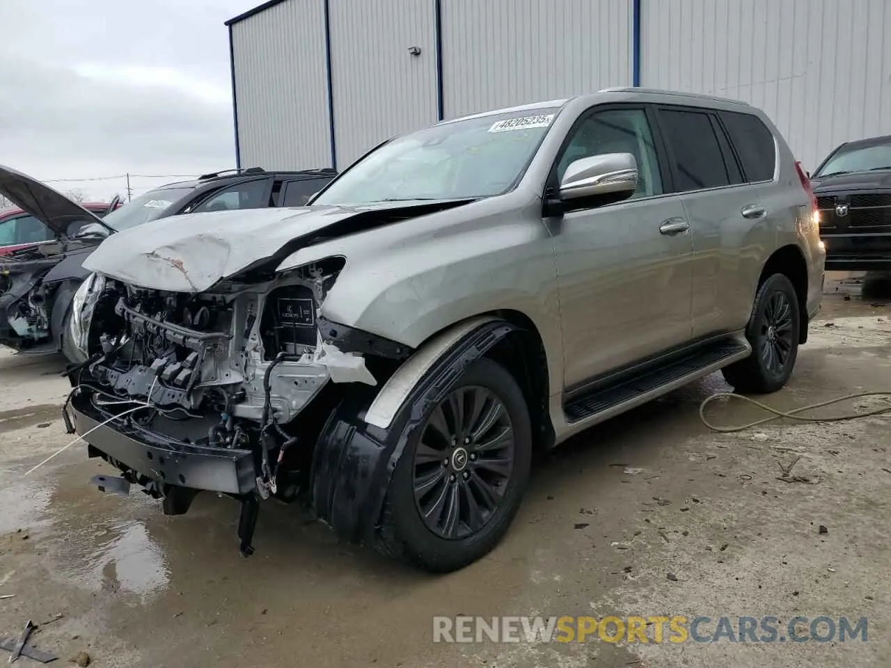 1 Фотография поврежденного автомобиля JTJAM7BX0M5290998 LEXUS GX 2021
