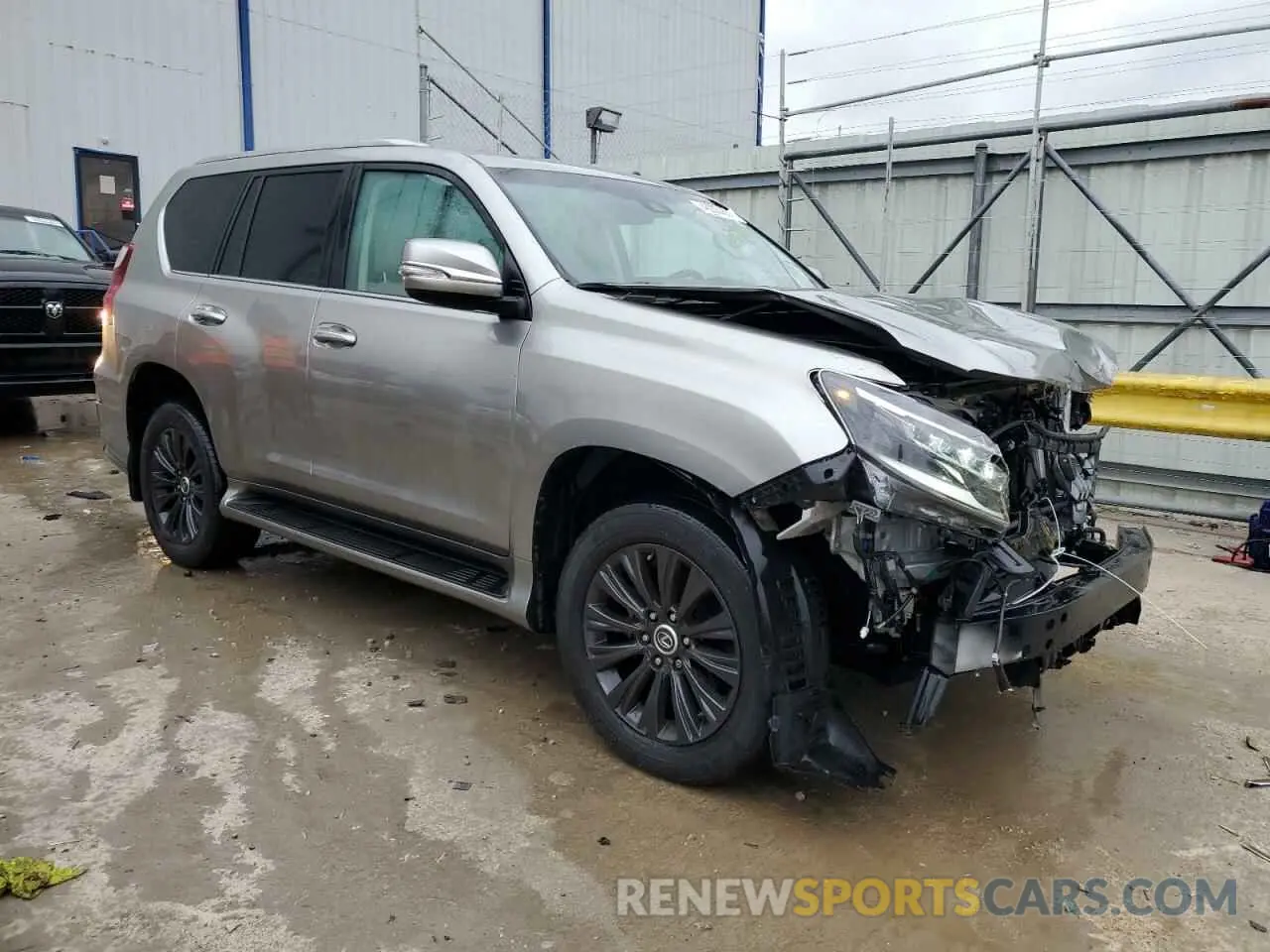 4 Фотография поврежденного автомобиля JTJAM7BX0M5290998 LEXUS GX 2021