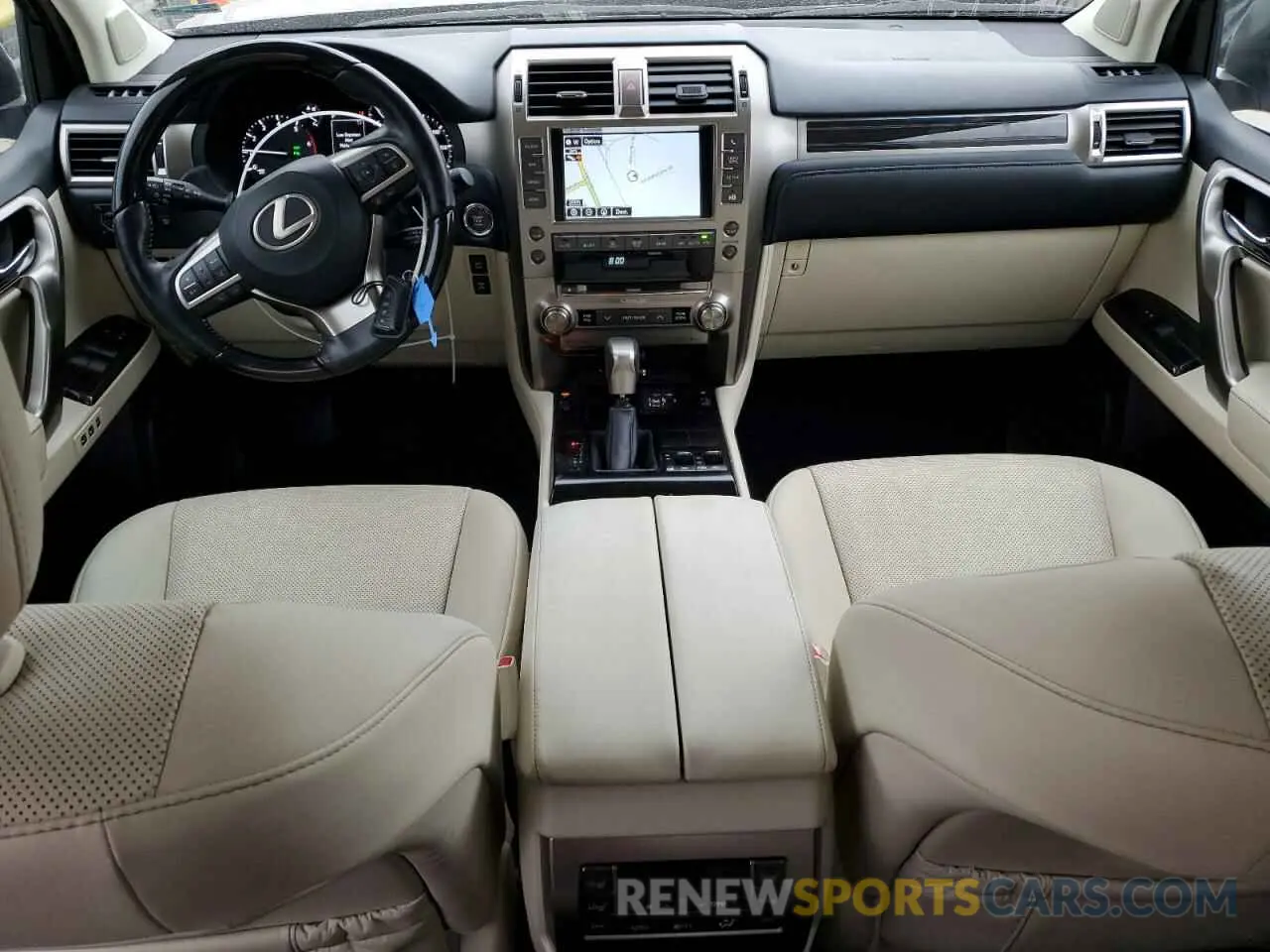 8 Фотография поврежденного автомобиля JTJAM7BX0M5290998 LEXUS GX 2021