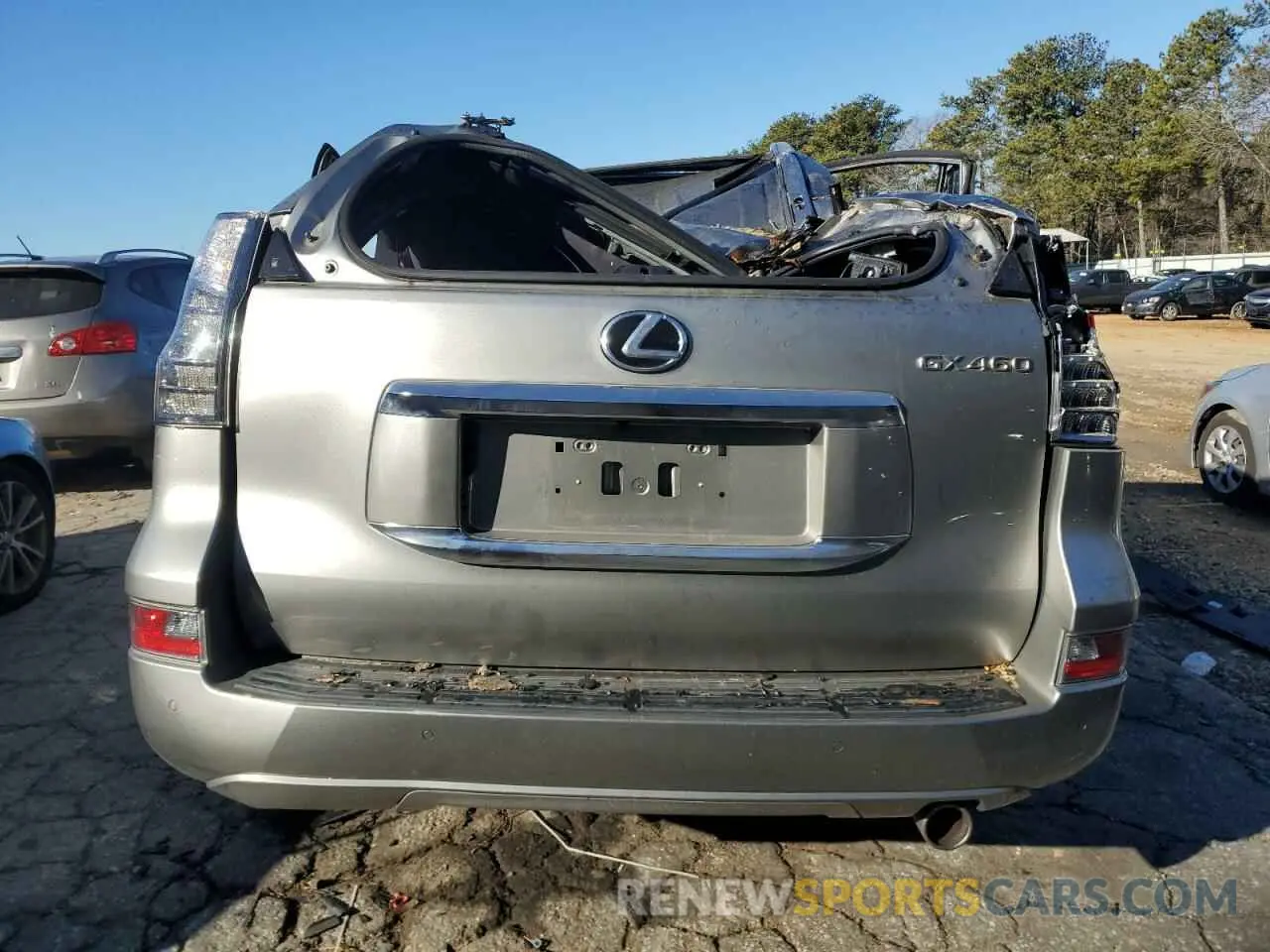 6 Фотография поврежденного автомобиля JTJAM7BX0M5292704 LEXUS GX 2021