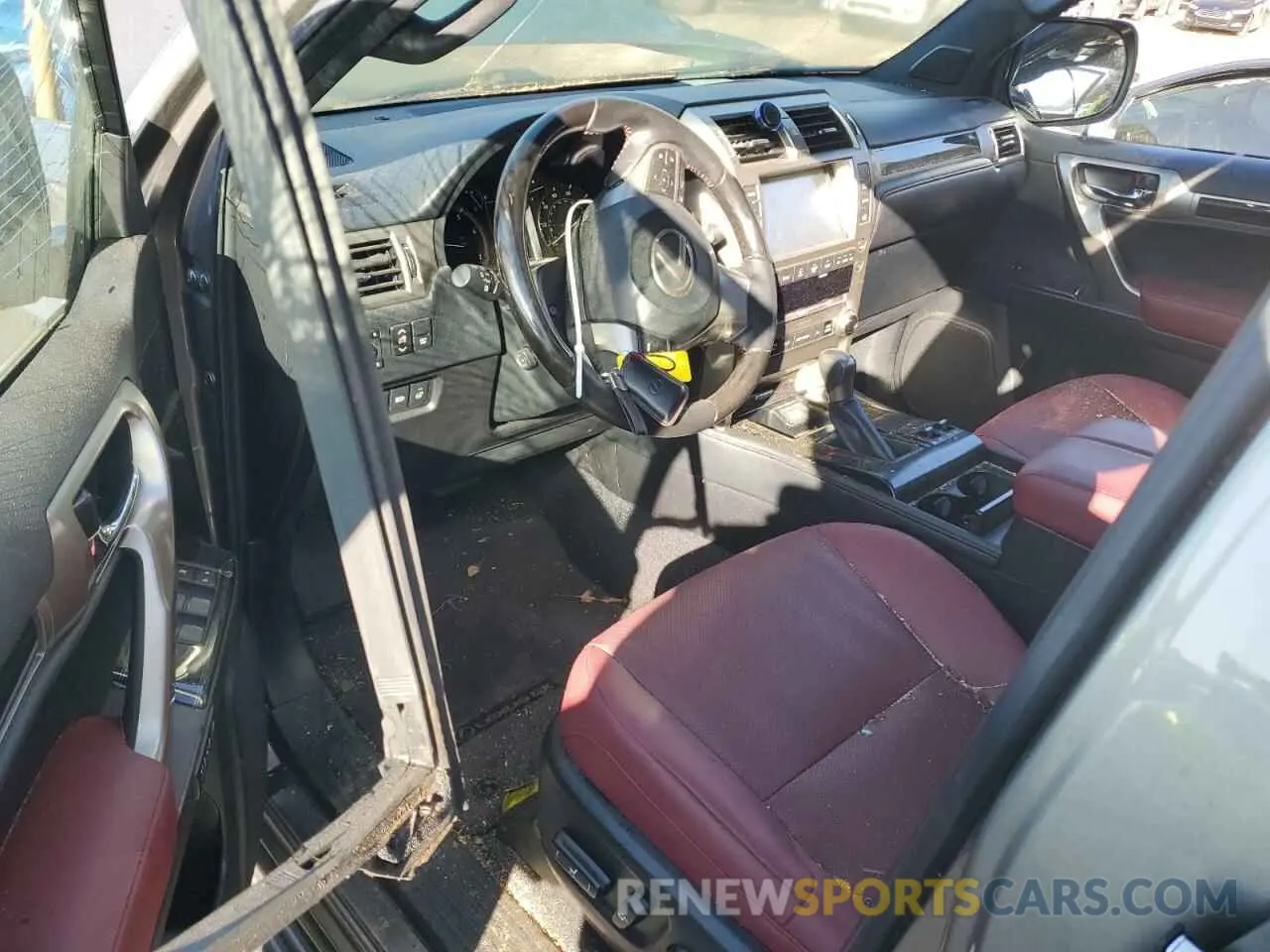 8 Фотография поврежденного автомобиля JTJAM7BX0M5292704 LEXUS GX 2021