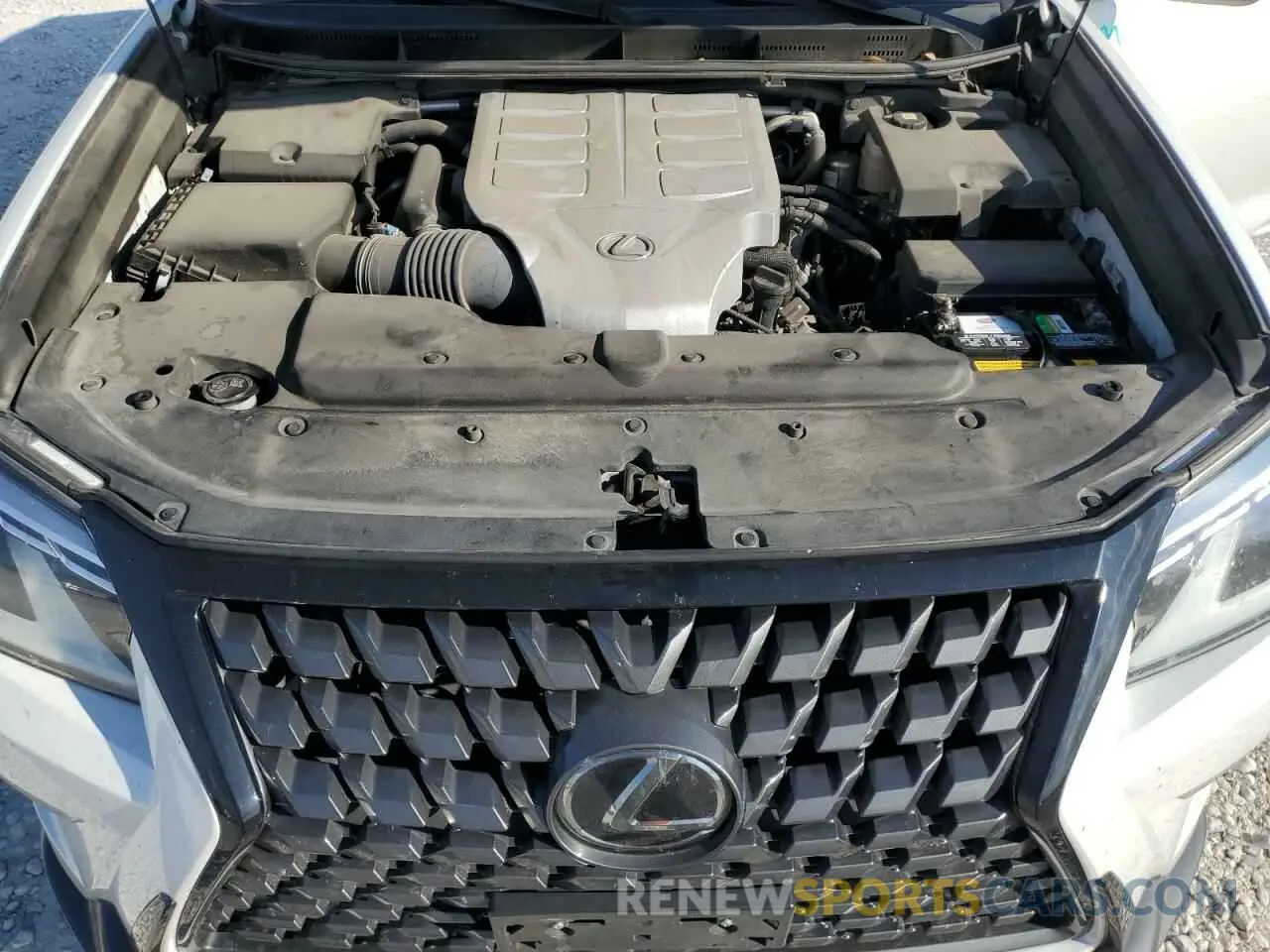 12 Фотография поврежденного автомобиля JTJAM7BX0M5295263 LEXUS GX 2021
