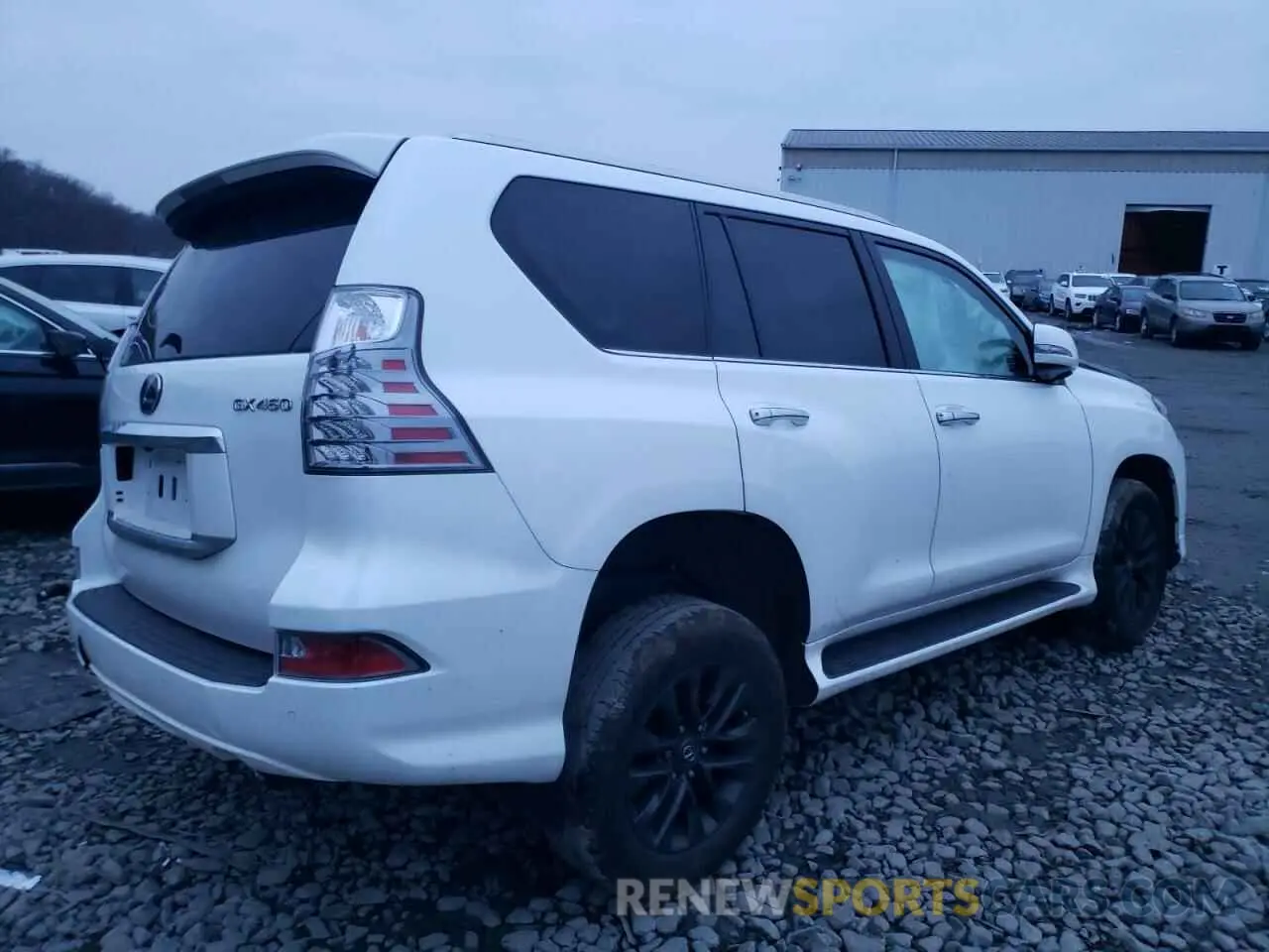3 Фотография поврежденного автомобиля JTJAM7BX0M5298910 LEXUS GX 2021