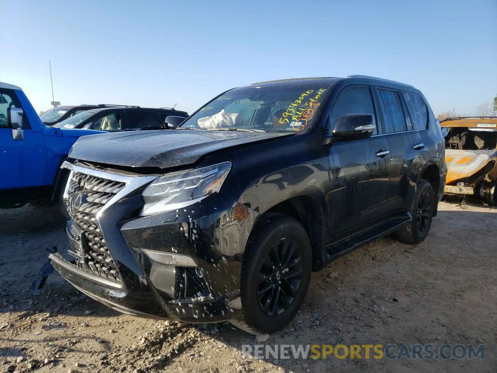 2 Photograph of a damaged car JTJAM7BX1M5267987 LEXUS GX 2021