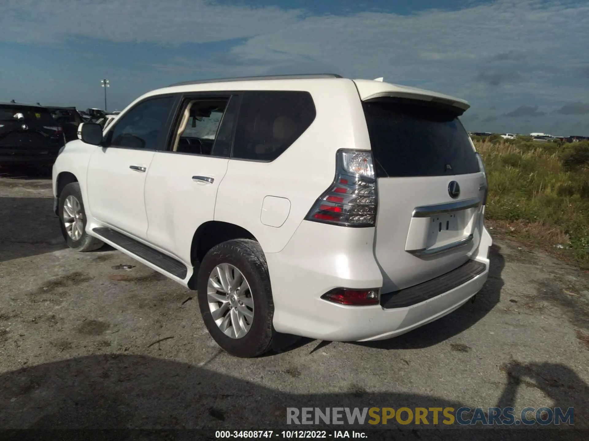 3 Фотография поврежденного автомобиля JTJAM7BX1M5274115 LEXUS GX 2021