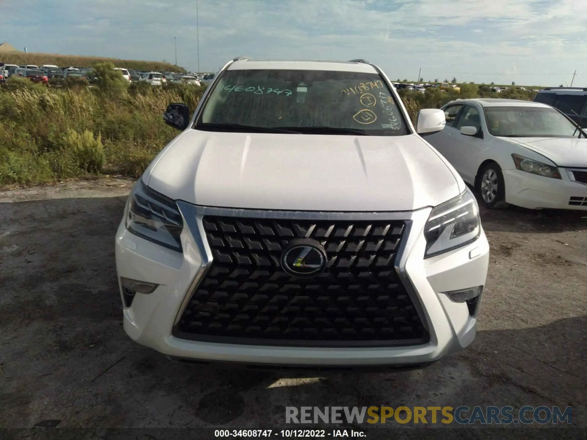 6 Фотография поврежденного автомобиля JTJAM7BX1M5274115 LEXUS GX 2021