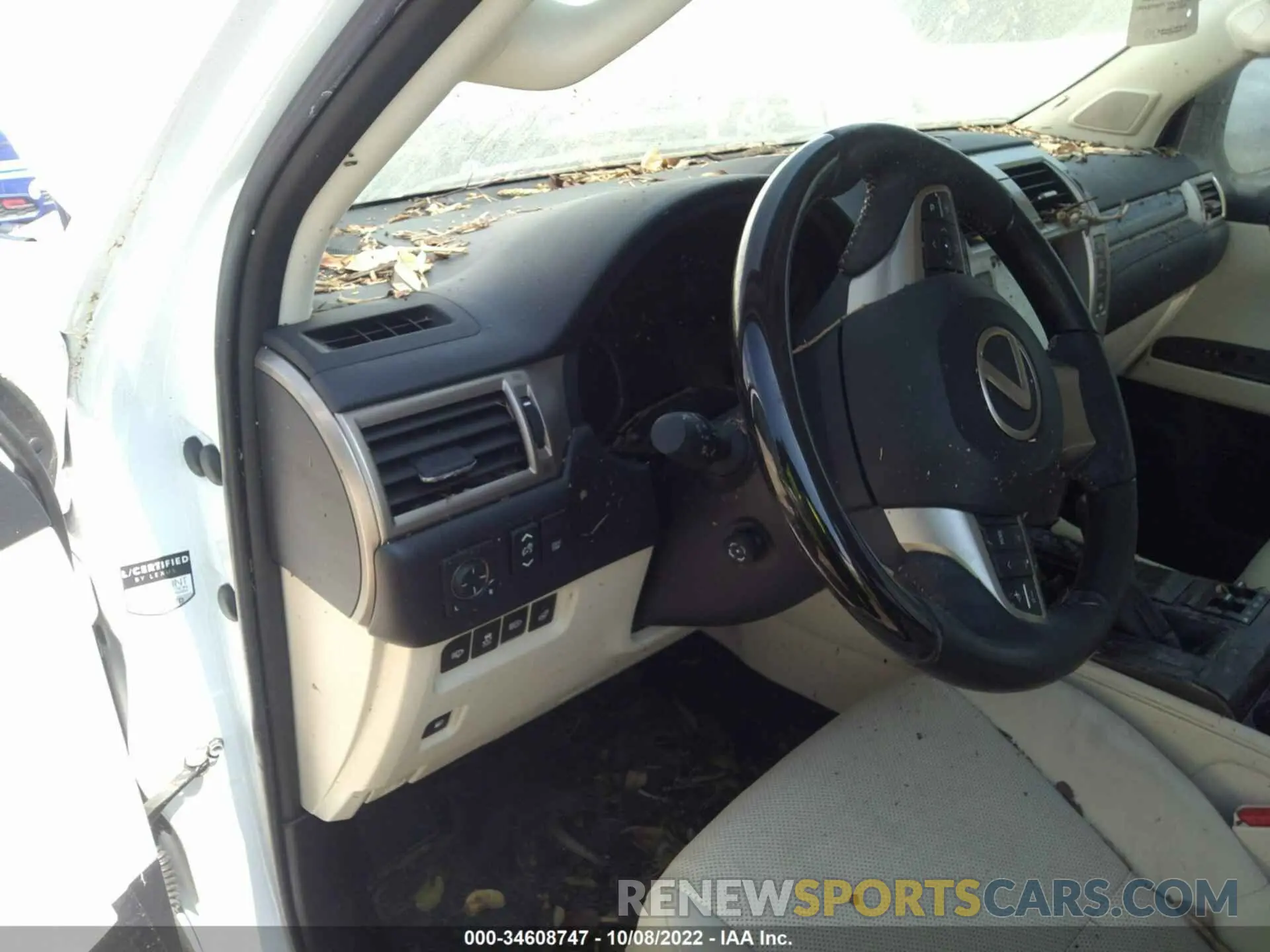 7 Фотография поврежденного автомобиля JTJAM7BX1M5274115 LEXUS GX 2021