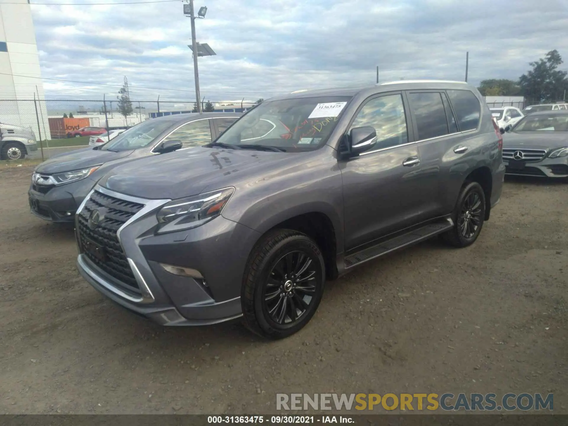 2 Photograph of a damaged car JTJAM7BX1M5278035 LEXUS GX 2021