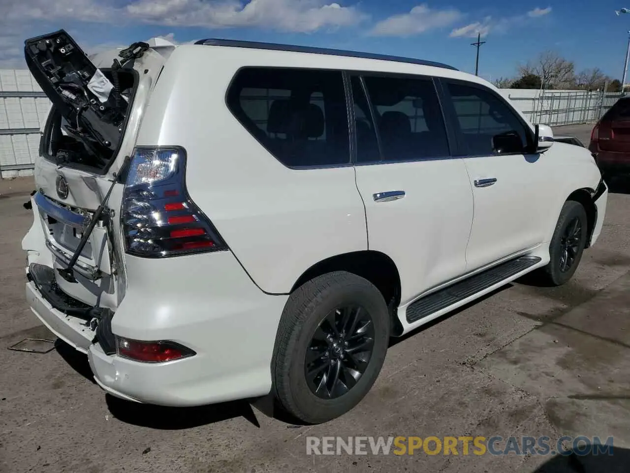 3 Фотография поврежденного автомобиля JTJAM7BX1M5287463 LEXUS GX 2021