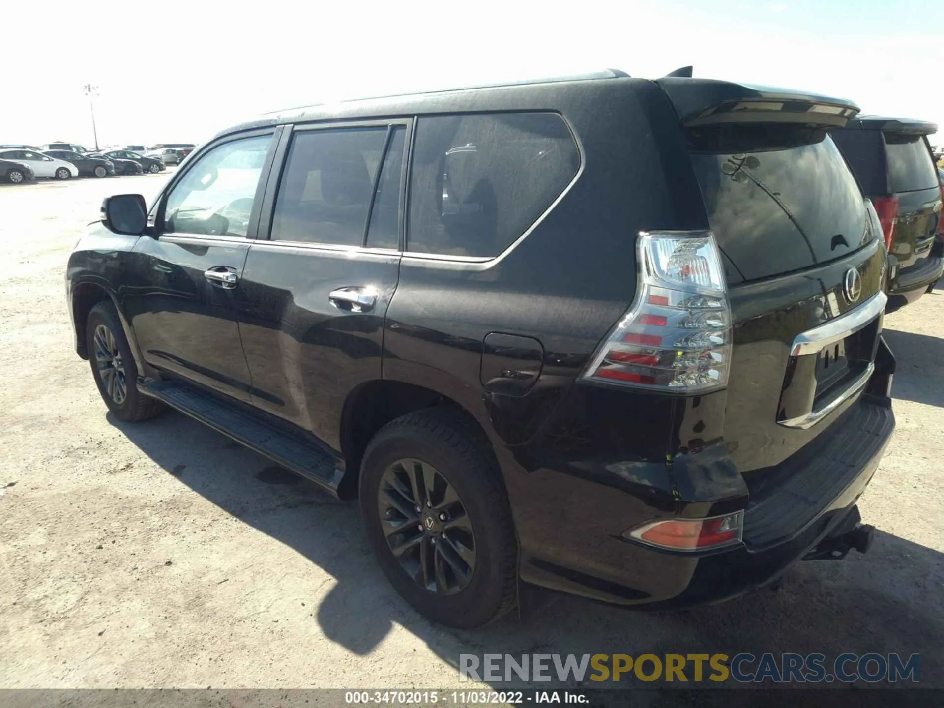 3 Photograph of a damaged car JTJAM7BX1M5292047 LEXUS GX 2021