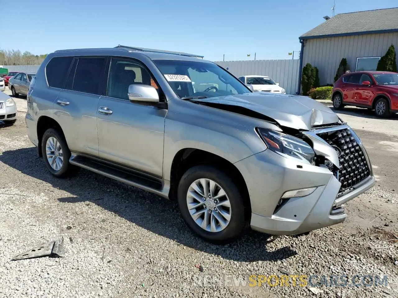 4 Photograph of a damaged car JTJAM7BX1M5294655 LEXUS GX 2021