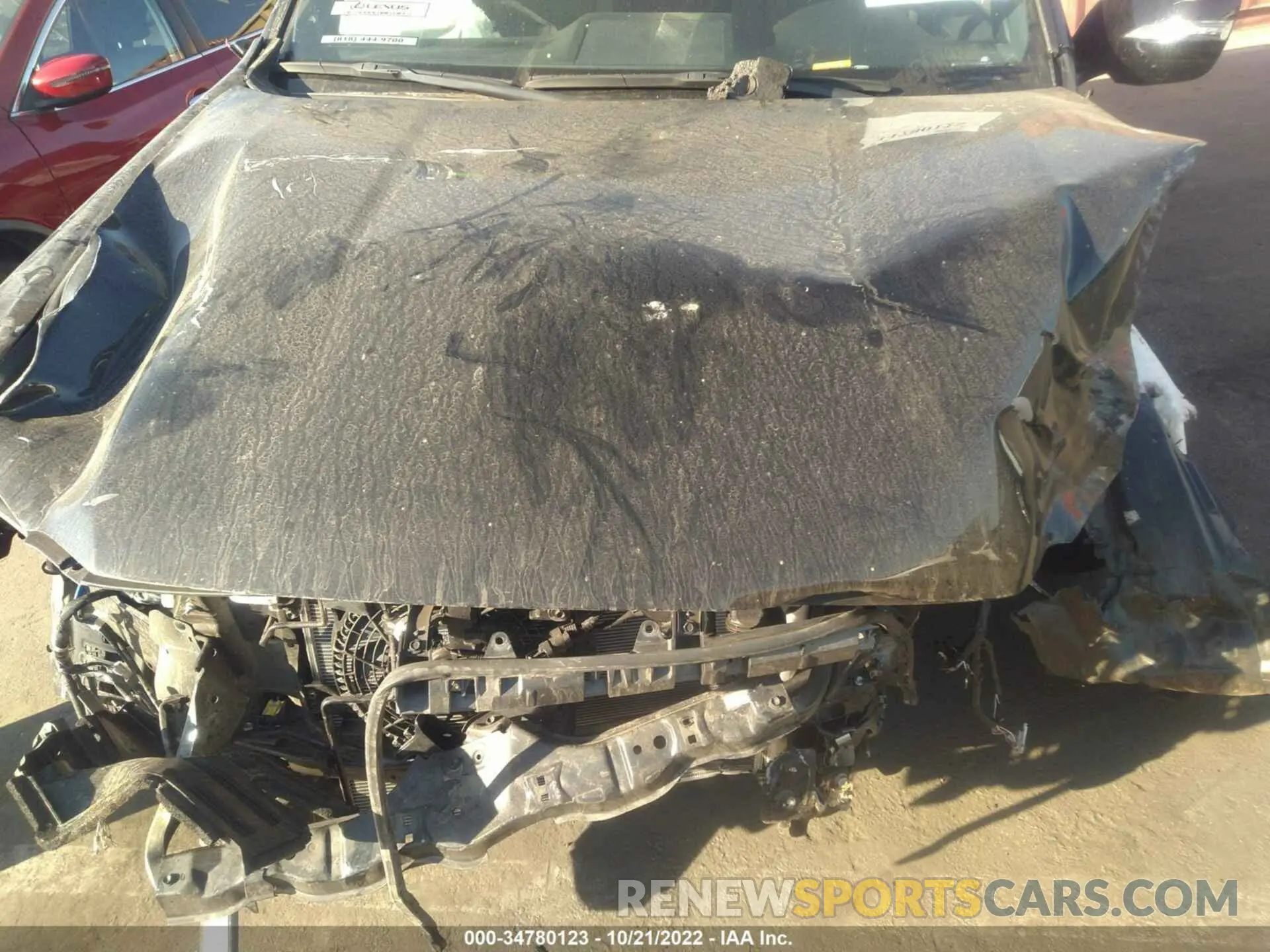 9 Фотография поврежденного автомобиля JTJAM7BX1M5300180 LEXUS GX 2021
