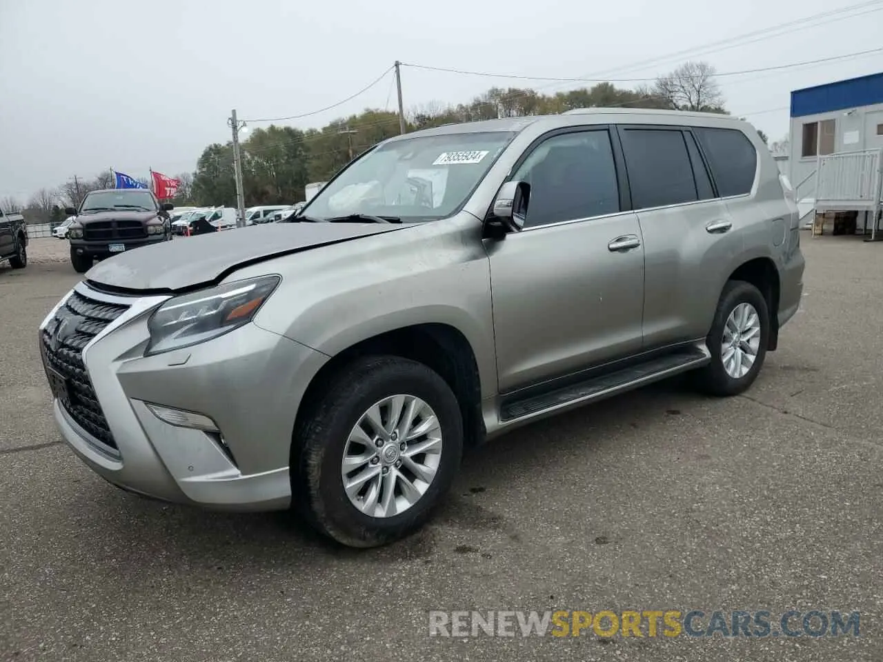 1 Фотография поврежденного автомобиля JTJAM7BX2M5269229 LEXUS GX 2021