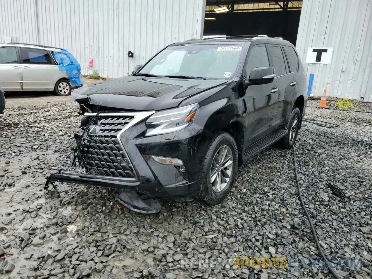 1 Фотография поврежденного автомобиля JTJAM7BX2M5294485 LEXUS GX 2021