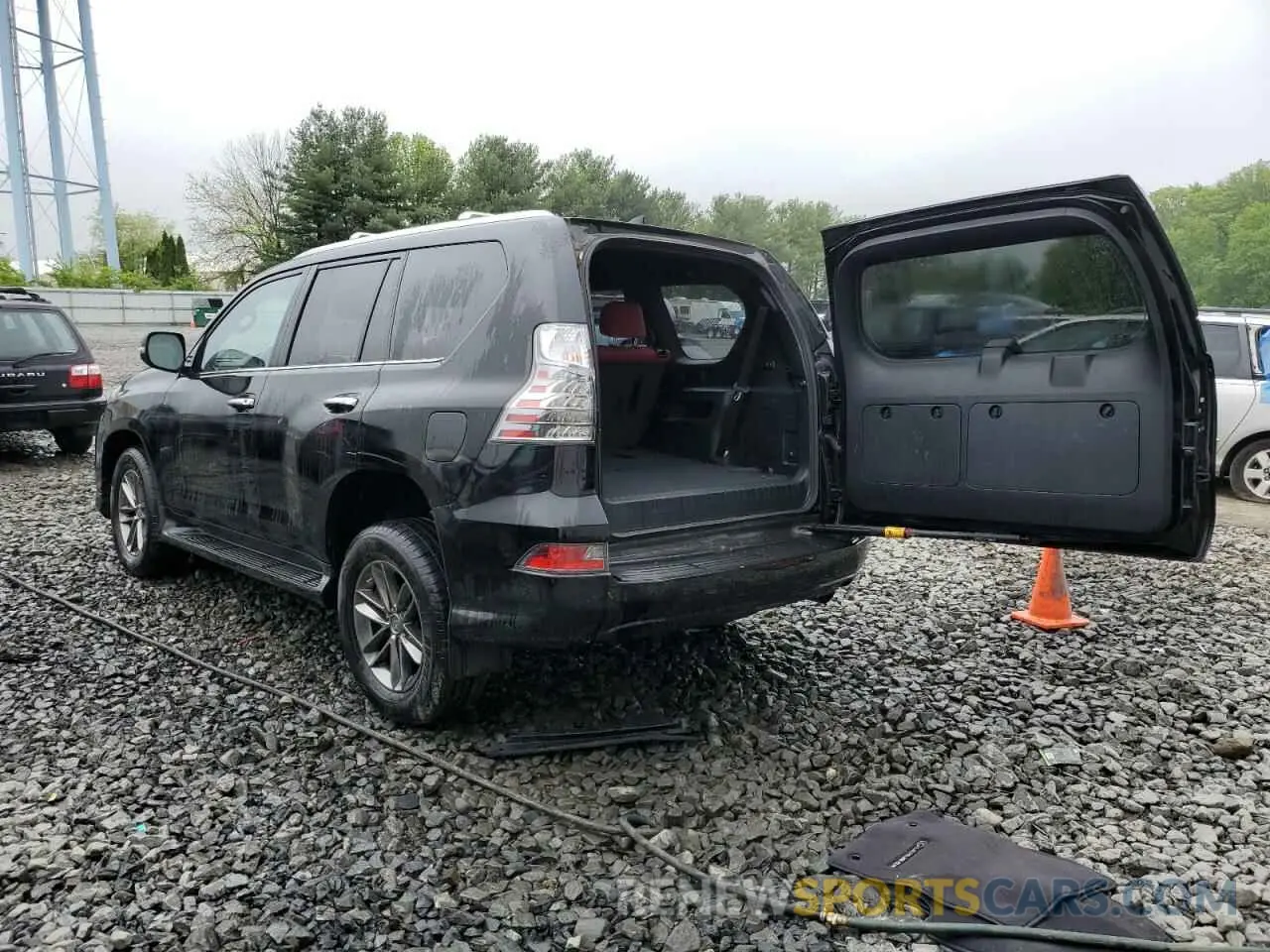 2 Фотография поврежденного автомобиля JTJAM7BX2M5294485 LEXUS GX 2021