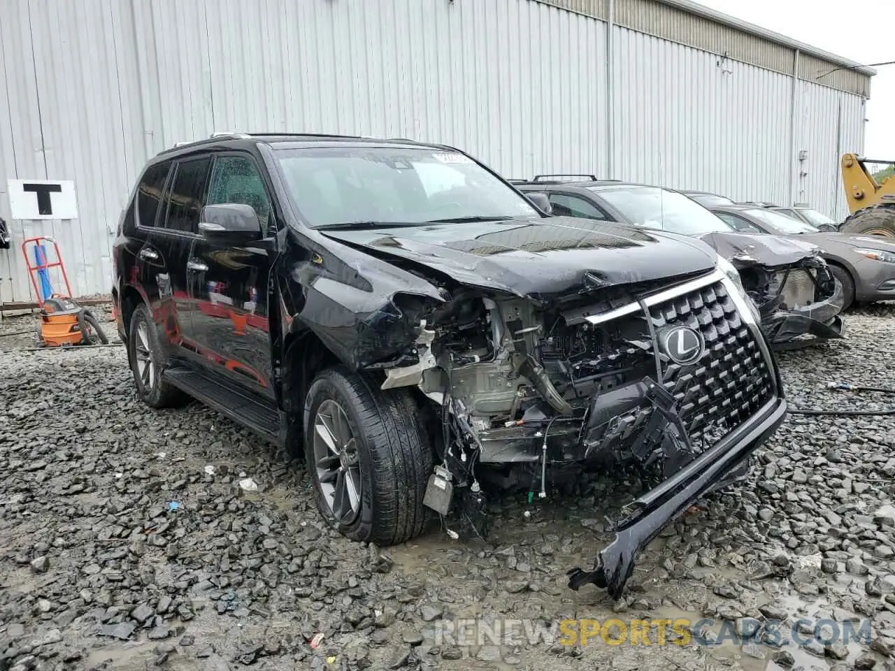 4 Фотография поврежденного автомобиля JTJAM7BX2M5294485 LEXUS GX 2021