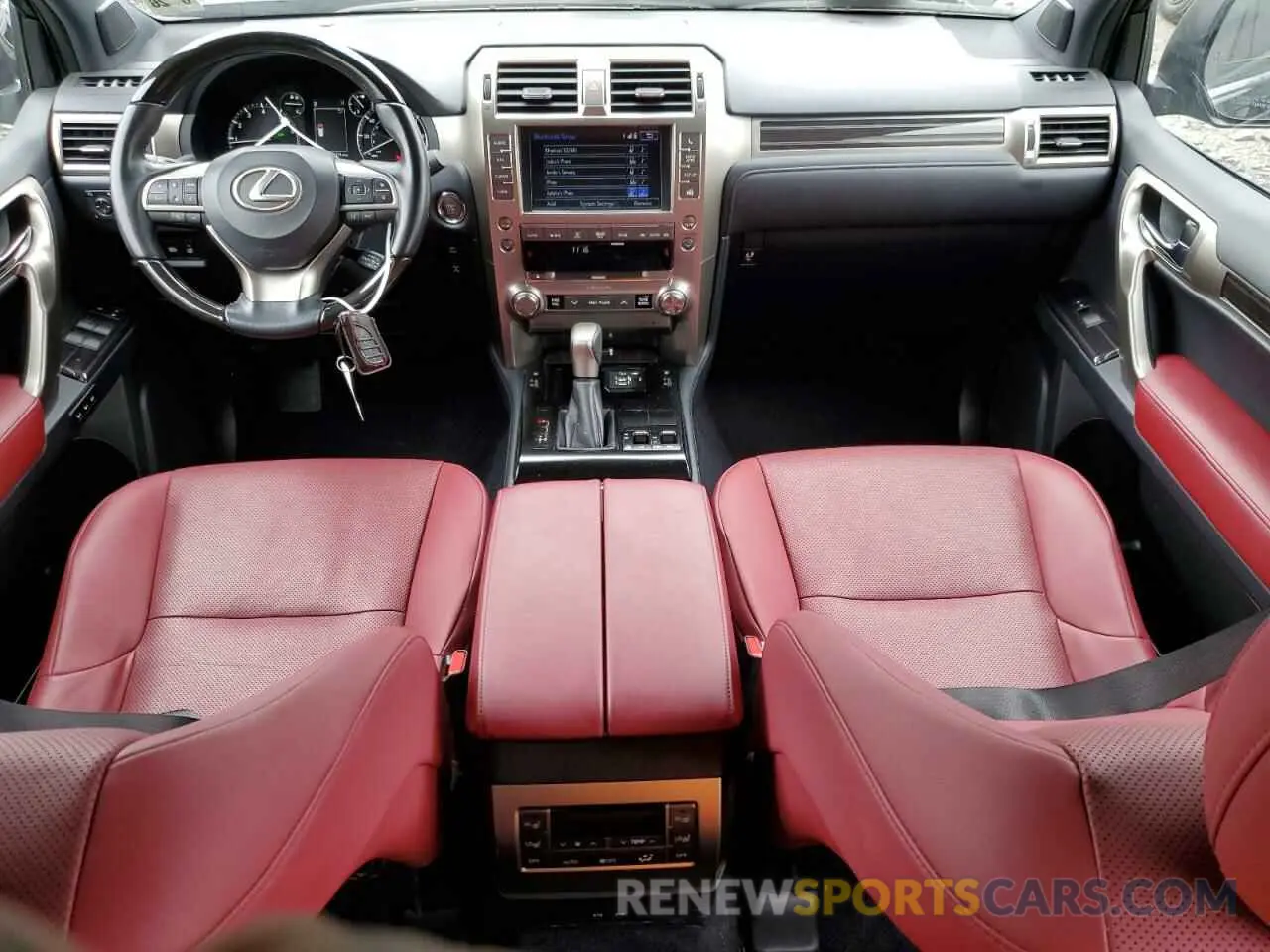 8 Фотография поврежденного автомобиля JTJAM7BX2M5294485 LEXUS GX 2021