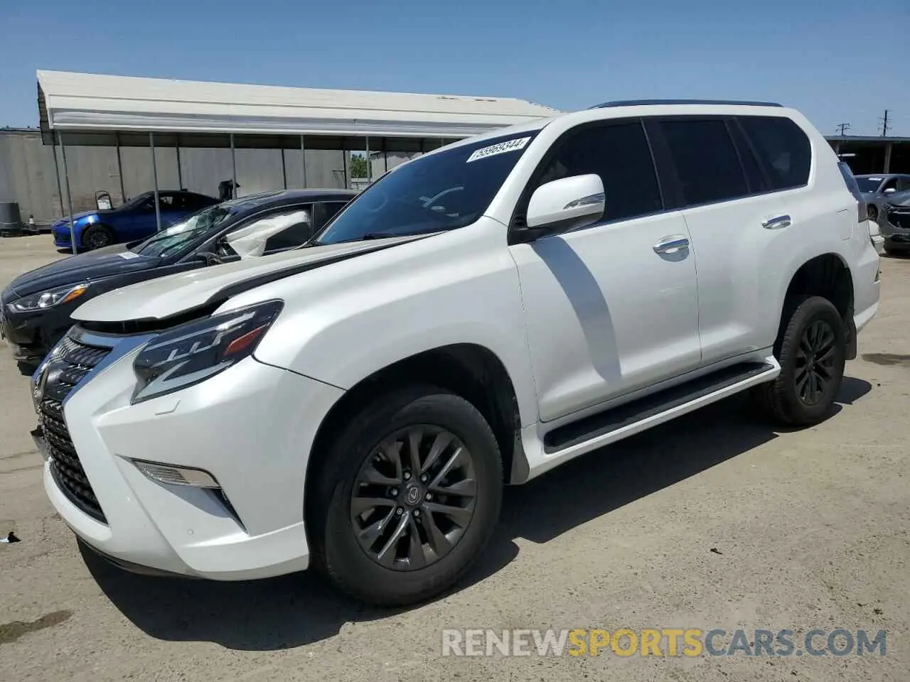1 Фотография поврежденного автомобиля JTJAM7BX2M5300236 LEXUS GX 2021
